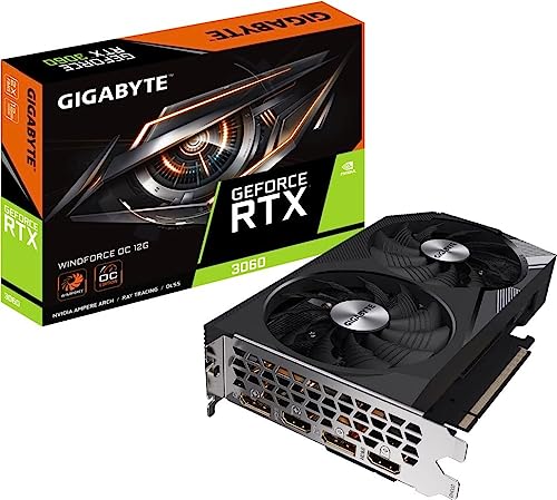 RTX 3060 12GB Gigabyte Windforce OC 2.0 GDDR6