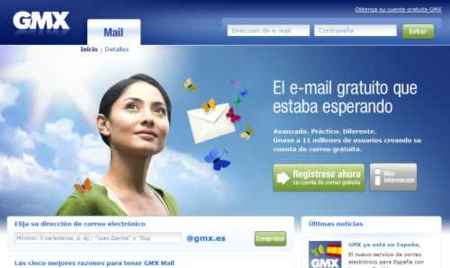 GMX.es, GMX entra en España