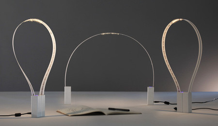Fluida, la lámpara LED flexible