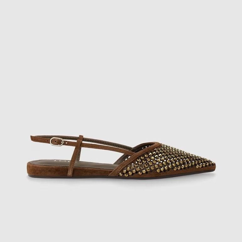 Bailarinas destalonadas en ante de Lodi