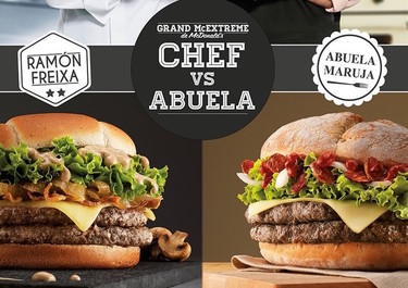 Una abuela española crea la nueva hamburguesa gourmet del McDonald´s 