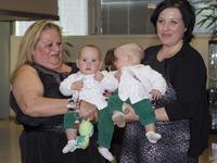 Marta y Nuria, las siamesas unidas por el abdomen que fueron separadas 