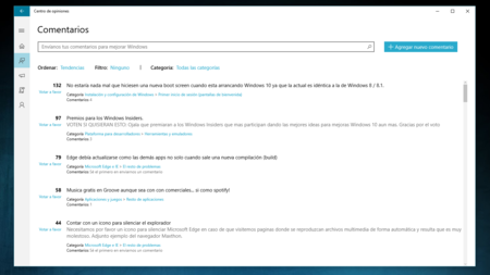 ¿No te gusta Windows 10? Microsoft quiere saber por qué habilitando para todos su Feedback Hub