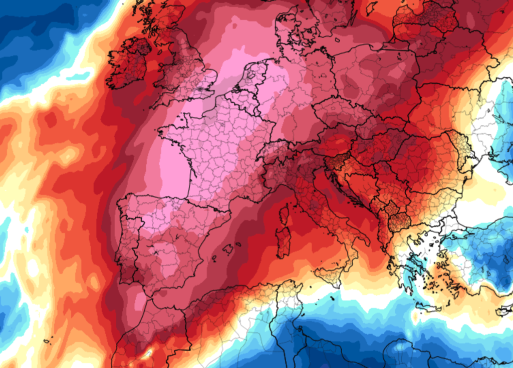Estamos a las puertas de la primera ola de calor del año: una anomalía de hasta 15 grados nunca visto desde 1950
