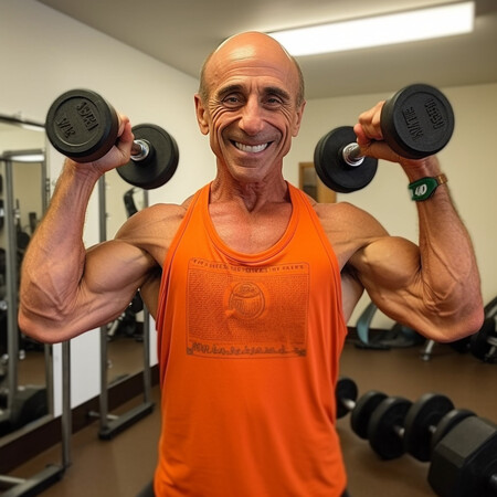 Scott Creepto Crawlies Gary Gensler In A Muscle Shirt Lifting 44d685d6 482c 4e22 Be79 64391a419f43