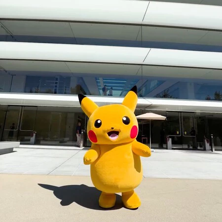 Apple Park Pikachu
