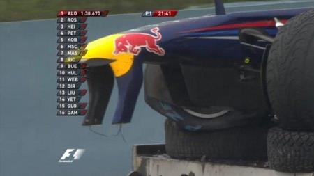 GP de Turquía F1 2011: ¿el secreto de la flexibilidad del alerón delantero del Red Bull RB7 al descubierto?