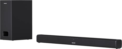 Sharp HT-SBW110 2.1 Slim - Home Theater Sound Bar 