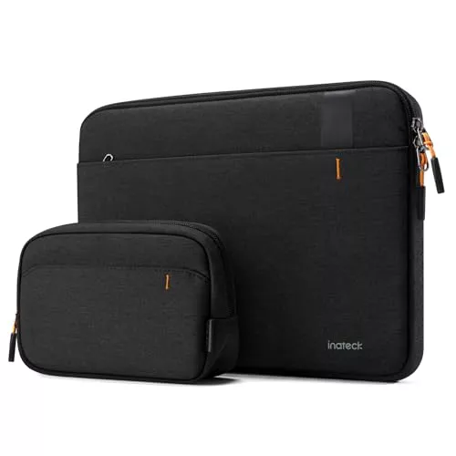 Inateck Funda Portátil 13 Pulgadas 360° Protección, Negro
