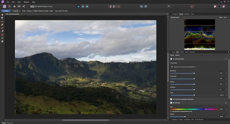 así se usa affinity photo editor de fotos