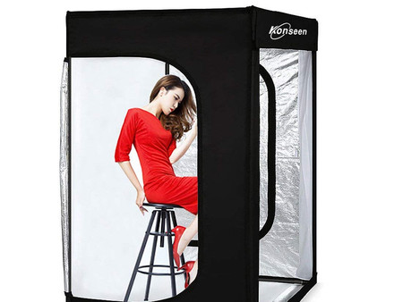 Konseen Portable Portrait Studio: el estudio de retrato que puedes llevar en una maleta