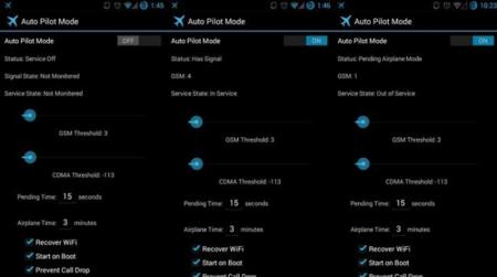 Capturas Auto Pilot Mode