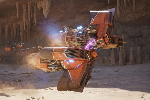 Como fan de Star Wars no le puedo pedir más. Es un grandioso homenaje al Episodio 1, y el primer gameplay de Galactic Racer lo confirma 