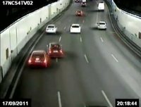 Una disputa de tráfico en la M-30 acaba con una agresión, robo, tres heridos y cinco detenidos