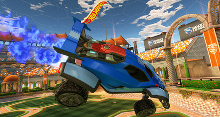 Rocket League se hace real: Psyonix anuncia un set de Battle-Cars controlados por móvil con estadio y balón incluidos