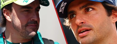 Carlos Sainz reta a Fernando Alonso. Es el sustituto elegido por Aston Martin por si se retira de la Fórmula 1 