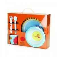 Bonita vajilla infantil inspirada en La Toilette de Boucher 