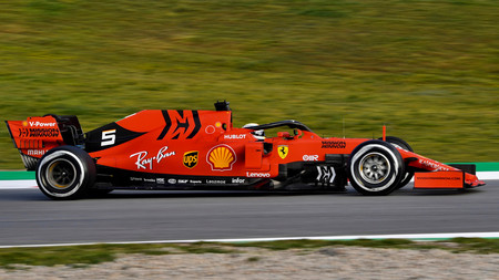 Vettel Barcelona F1 2019