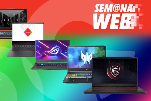 Aún estás a tiempo de ahorrar con uno de estos once portátiles gaming Acer, ASUS, HP o MSI en la Semana Web de MediaMarkt