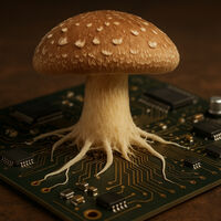 Un PC hecho de hongos no es una idea loca, sino la prueba de cómo podrían ser los ordenadores del futuro