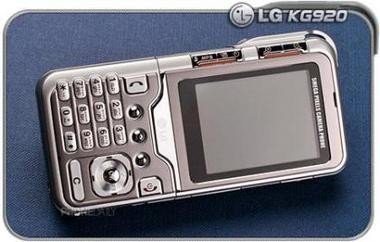 LG KG920, móvil con cámara de 5 megapíxeles