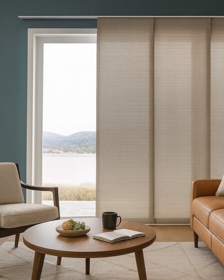 Las Cortinas Panel Japones Son La Imagen Del Minimalismo Y La Modernidad Aportando Al Espacio