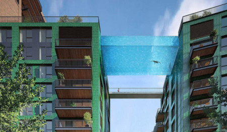 Esta alucinante piscina transparente unirá las azoteas de dos edificios de Londres