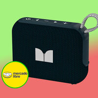 Esta bocina cabe en la palma de tu mano y Mercado Libre la tiene en menos de 399 pesos