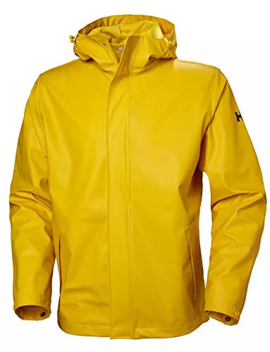 Helly Hansen Hombres Chaqueta Moss, Amarillo Esencial, M