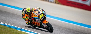 Fermín Aldeguer aplaza el alirón de Pedro Acosta en Moto2 liderando el doblete murciano en Buriram
