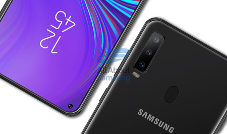 Samsung Galaxy A8s, filtrado: tres cámaras para el primer Samsung con pantalla perforada