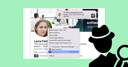 Esta extensión nos dice si una imagen de perfil es real o falsa: así funciona Fake Profile Detector