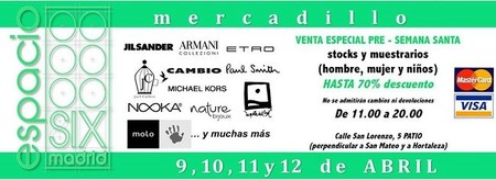 Aprovecha los descuentos de hasta el 70 % en el mercadillo Six de Madrid