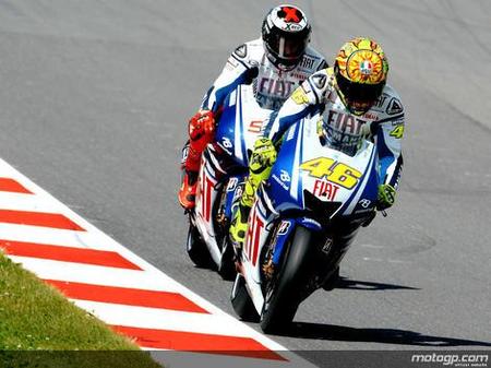 Valentino Rossi y el presuntuoso de Lorenzo