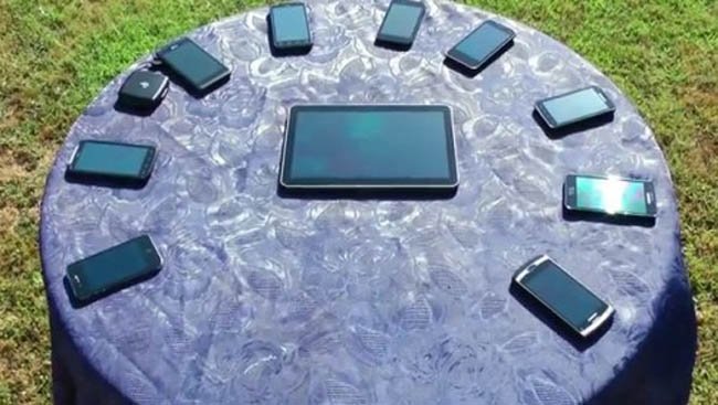Comparando Pantallas Android vs Iphone