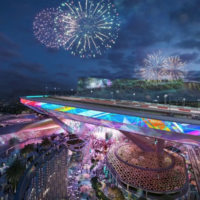En Arabia Saudita quieren construir un circuito estilo Pista Arcoiris de Mario Kart para la Fórmula 1. Es tan fascinante como absurdo