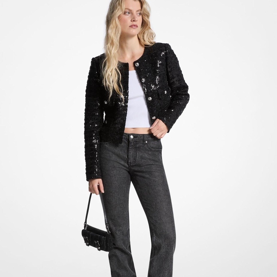 Chaqueta tweed Michael Kors