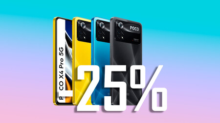 Atentos al chollazo de hoy: el POCO X4 Pro 5G con un 25% de descuento es mejor compra del momento