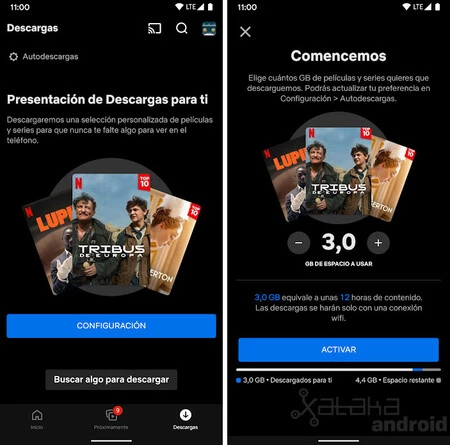 Netflix のセルフダウンロード