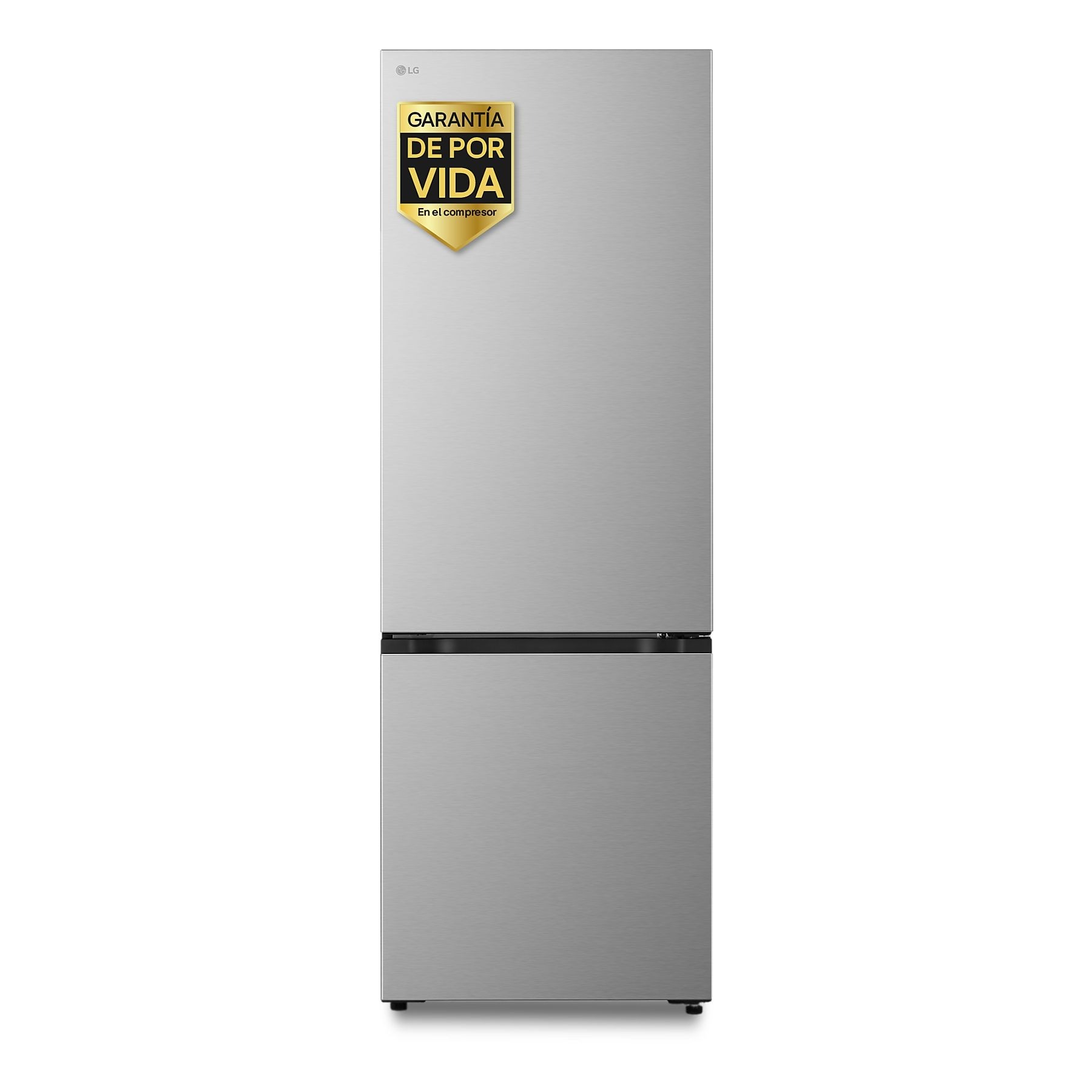 Frigorífico combi - LG GBBW322CPY, No Frost, 203 cm, 465 l, Ancho especial 70 cm, DoorCooling+™, ThinQ AI™, Inox antihuellas