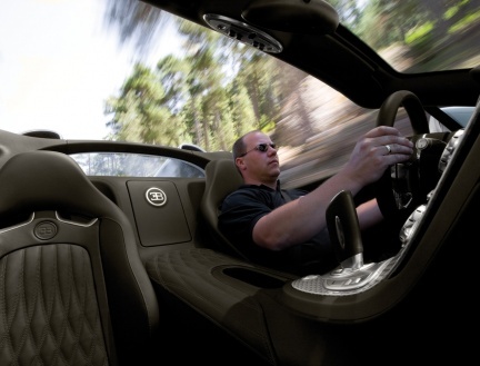 interior Bugatti Veyron Grand Sport