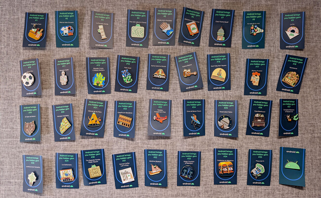 Android Coleccion Pines