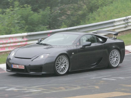 Fotos espía sin camuflaje del Lexus LF-A
