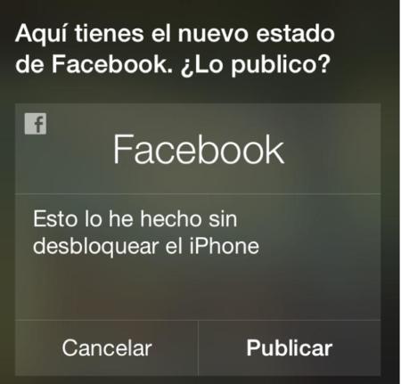 iOS 7 permite acceder a contenido y acciones privadas sin necesidad de desbloquear el teléfono