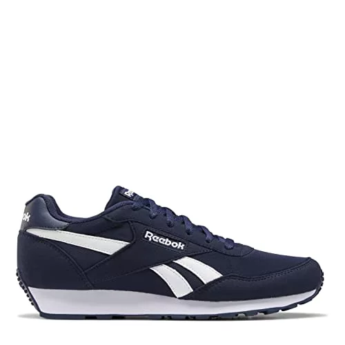 Reebok Rewind Run, Zapatillas Unisex adulto, Vector Navy White Vector Navy, 44 EU