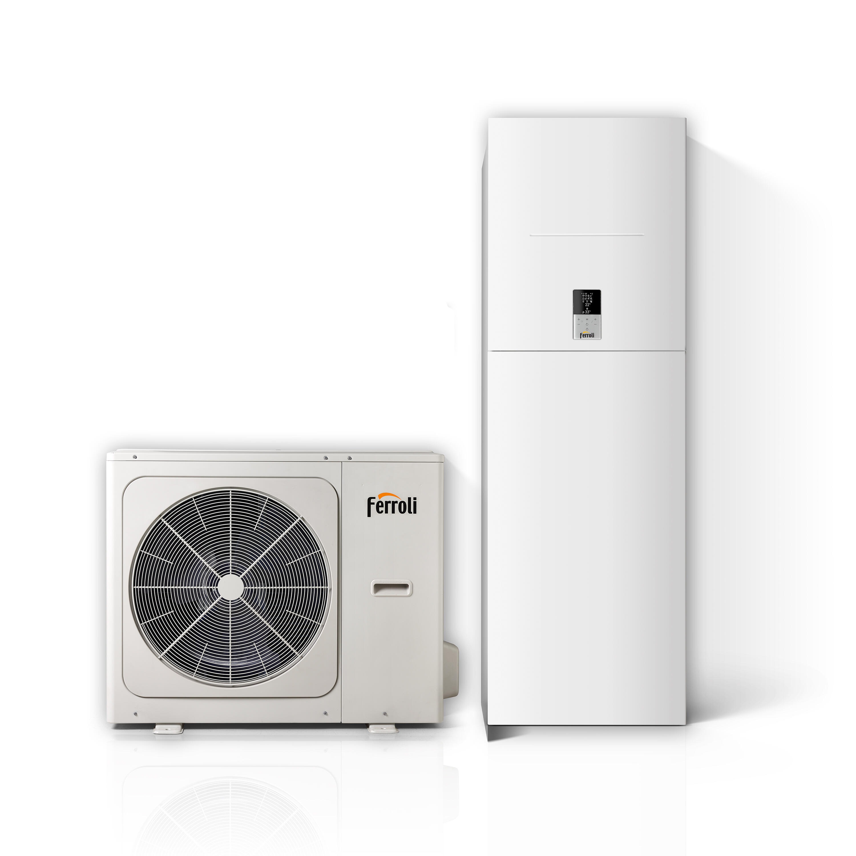 Aerotermia calefacción/acs bibloc FERROLI Omnia ST 3.2 10kw 190 L R32
