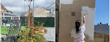 Esta terraza estaba sucia, vieja y con una decoración mugrienta, pero con esta reforma sin obras se ha convertido en el oasis del hogar: "mejor que en mis sueños"