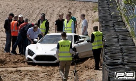 Accidente Zenvo ST1