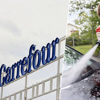 Hoy, 29 de mayo, Carrefour ha rebajado una hidrolimpiadora Kärcher original para limpiar el coche o la terraza 