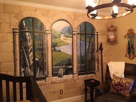 Mural Harry Potter